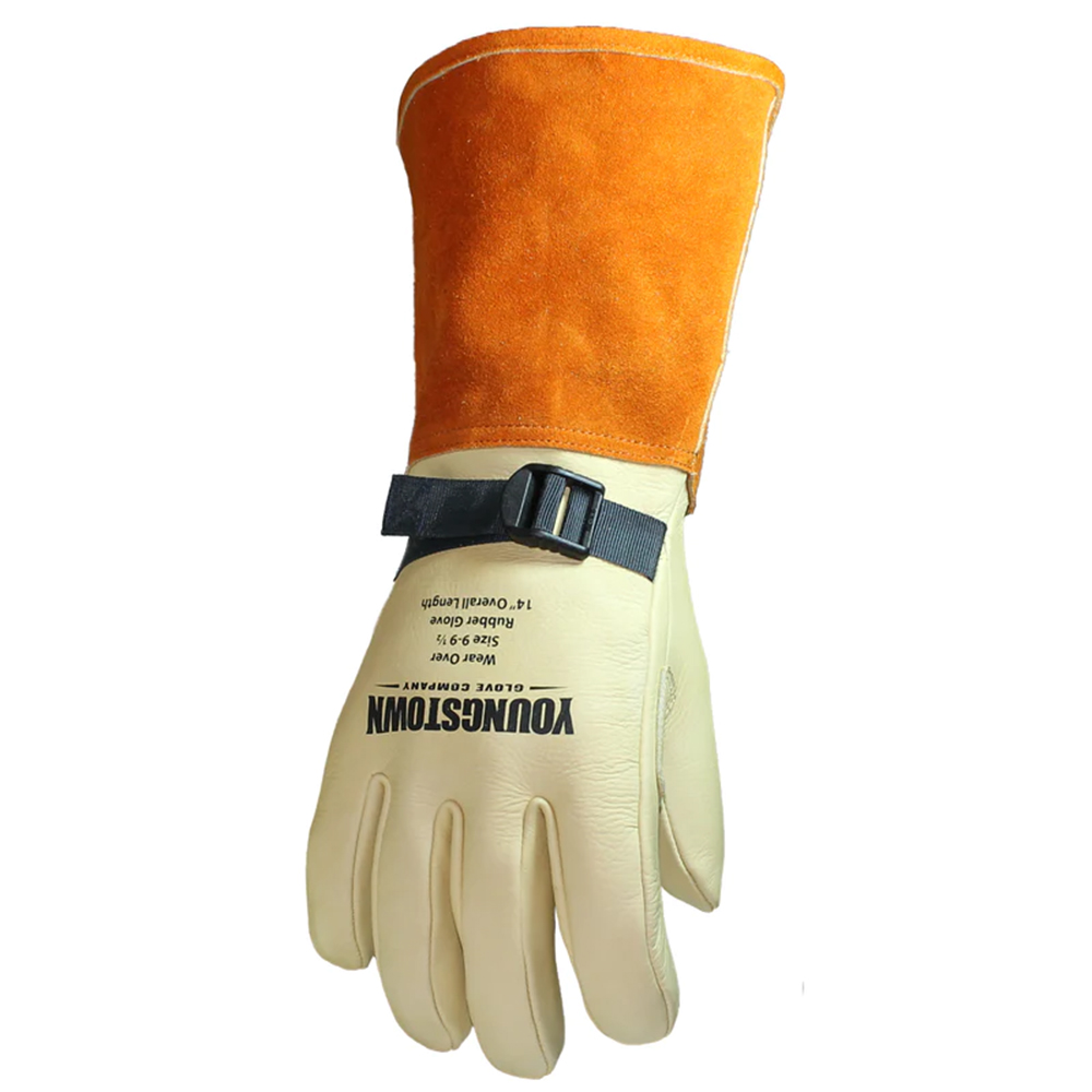 Youngstown 14 Inch Primary Leather Protector Gloves  from GME Supply